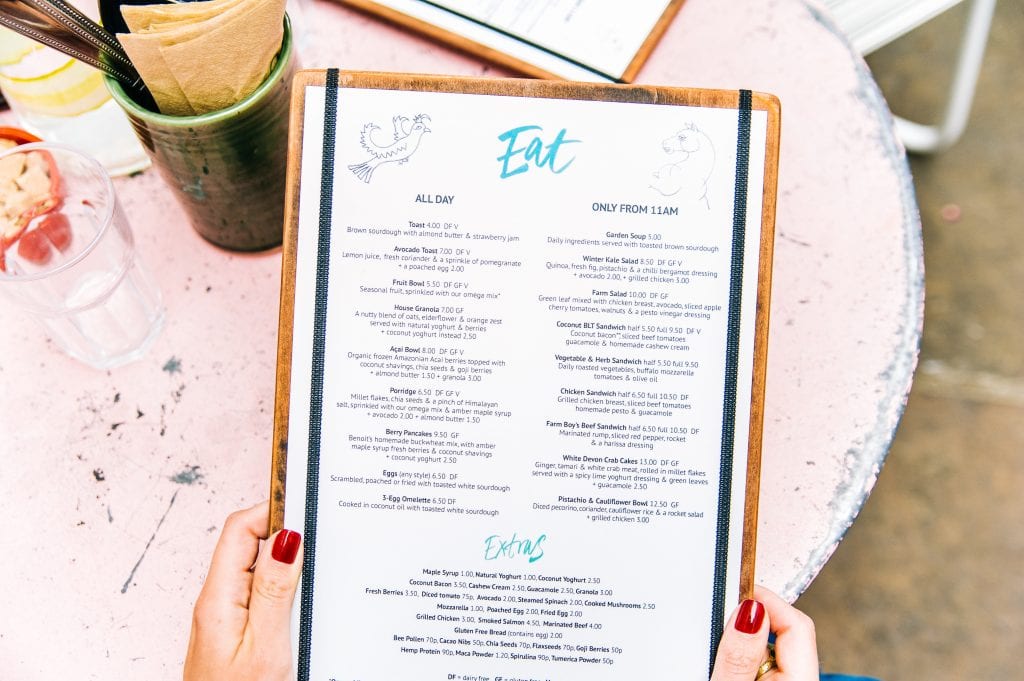 How To Create An Online Restaurant Menu - 3 Helpful Tips 1 physical version of a restaurant's online menu