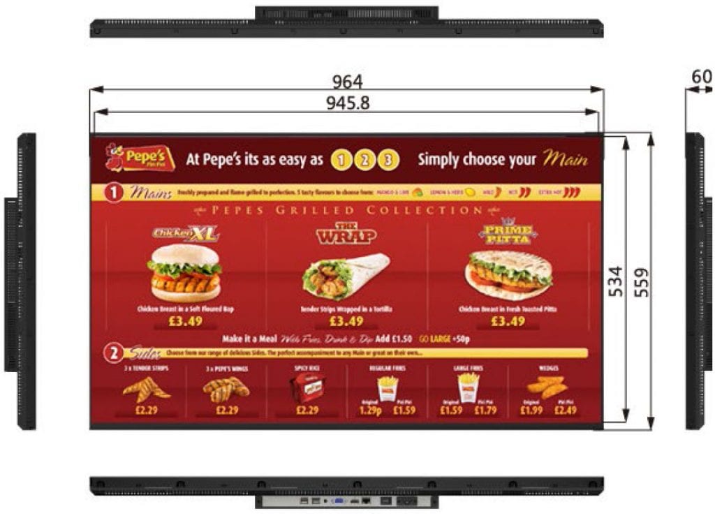 Digital Menu Boards 20 etakeawaymax