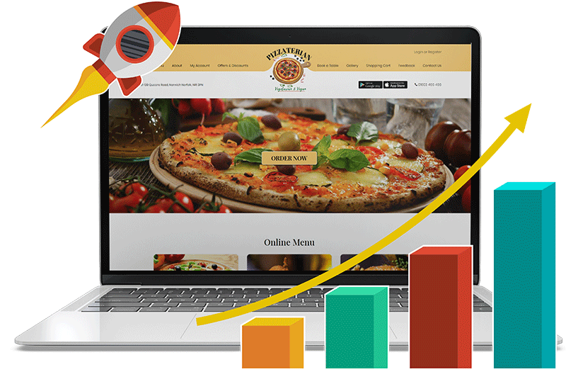 Restaurant Website Design 8 pizzaterian